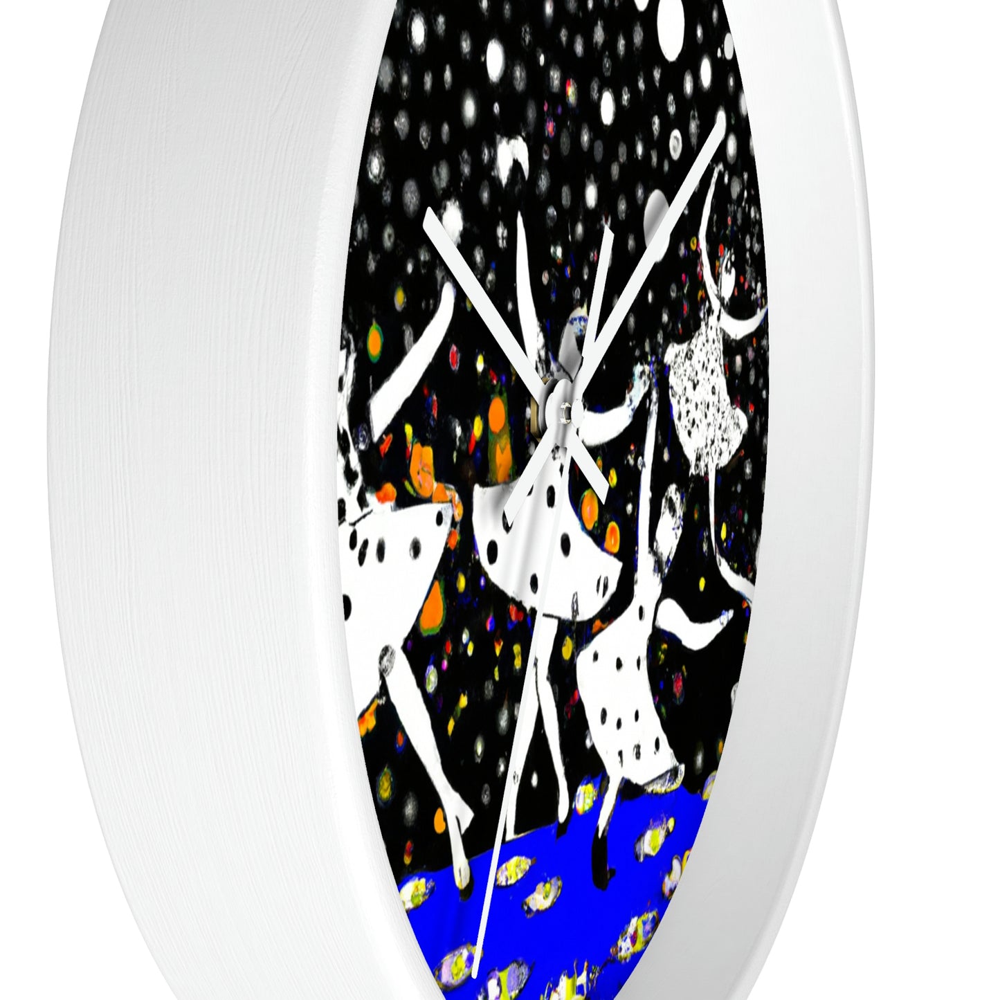 Twinkling Starlight Dance of the Fairies - The Alien Wall Clock