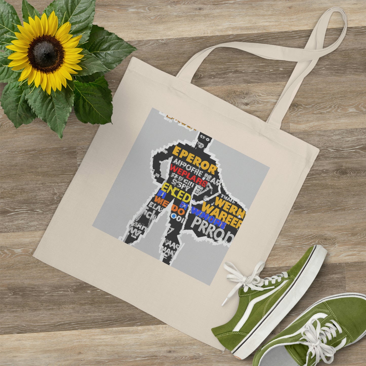 Superhero Word Pop Art - The Alien Tote Bag