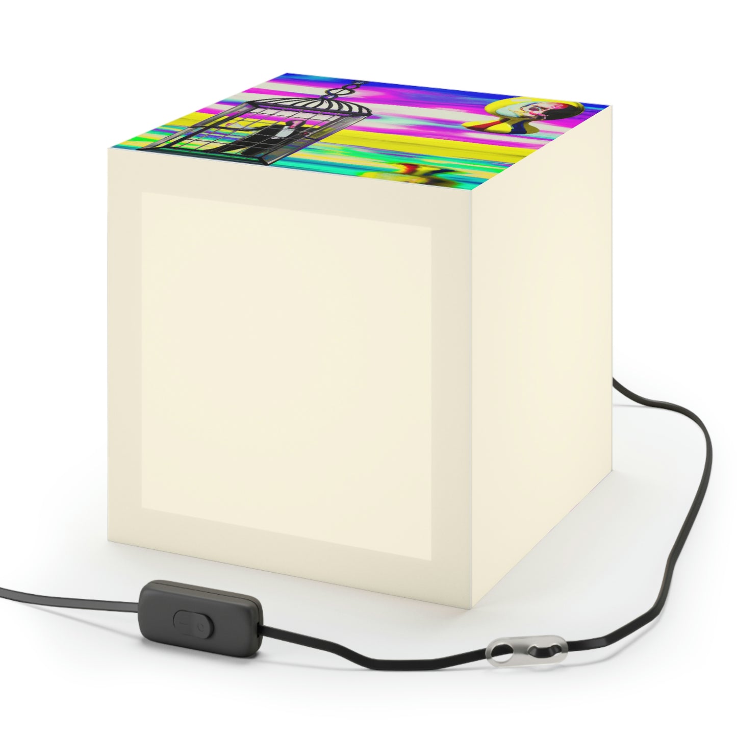 "A Prison of Brilliant Colors" - The Alien Light Cube Lamp