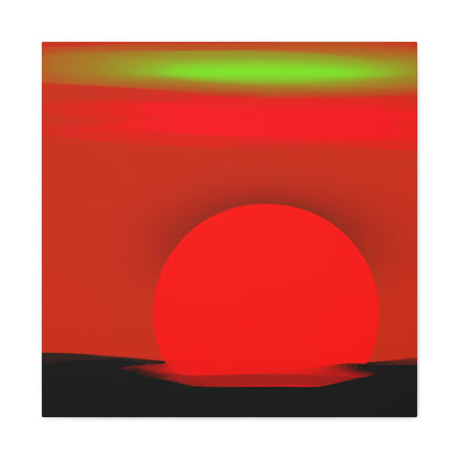 Sunrise Artist Edward - Canvas