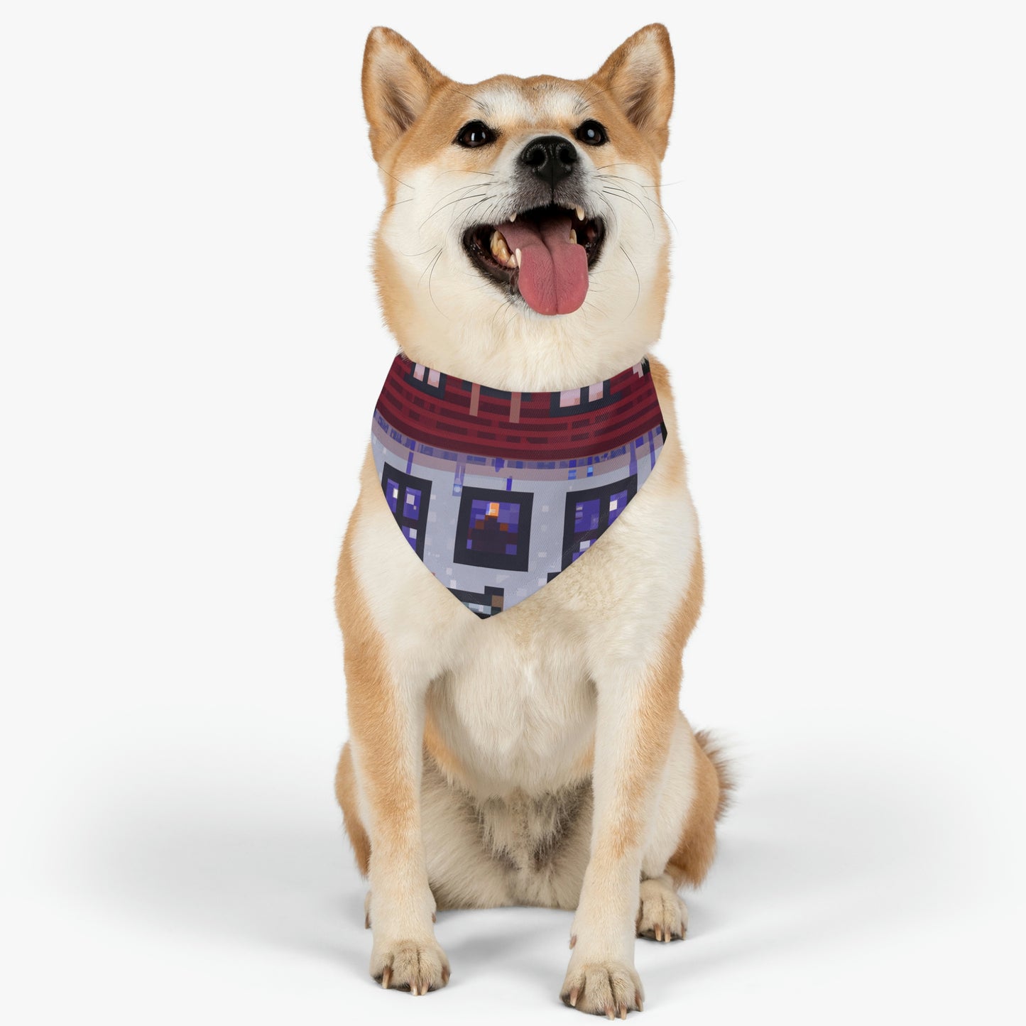 "Caper in the Mansion: A Raccoon's Adventure" - The Alien Pet Bandana Collar