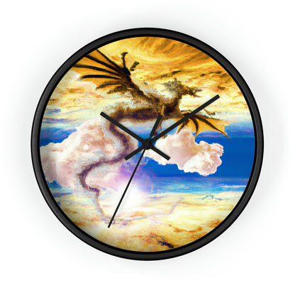 "A Heavenly Blaze with a Mystic Dragon" - The Alien Wall Clock