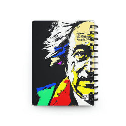 "Albert Einstein: un retrato de arte pop" - The Alien Cuaderno encuadernado en espiral