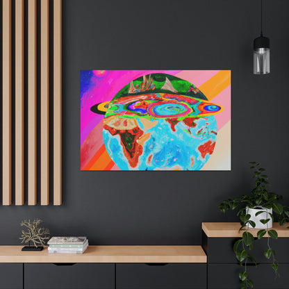 "Exploring the World Through Art" - Canvas