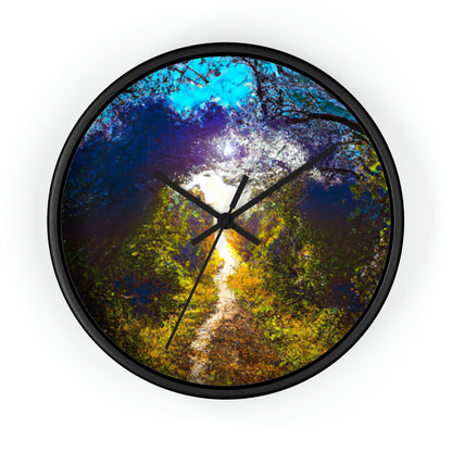 "A Beam of Light on a Forgotten Path" - The Alien Wall Clock