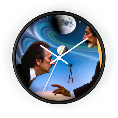 "A Chance Encounter Between Fateful Strangers" - The Alien Wall Clock