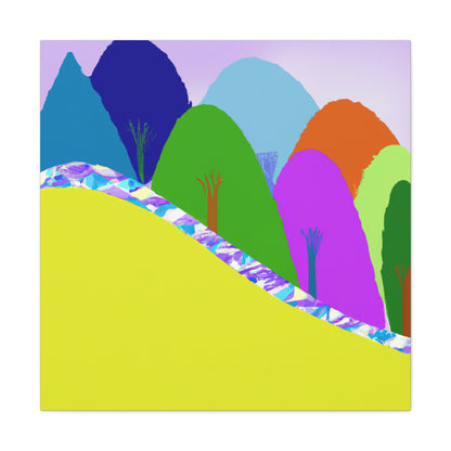 Mountain Optimism Artist - Canvas