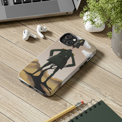 "Courage Against Despair: A Soldier's Triumph" - The Alien Tough Phone Cases