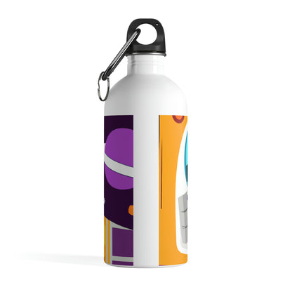 "A Voyage of Celestial Smiles" - The Alien Stainless Steel Water Bottle