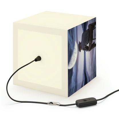 Moonlight Reflections on a Quiet Lake - The Alien Light Cube Lamp