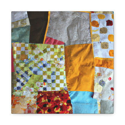 "Stitching Together a Scrap Quilt" - The Alien Canva