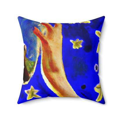 "A Jarful of Stardust" - The Alien Square Pillow