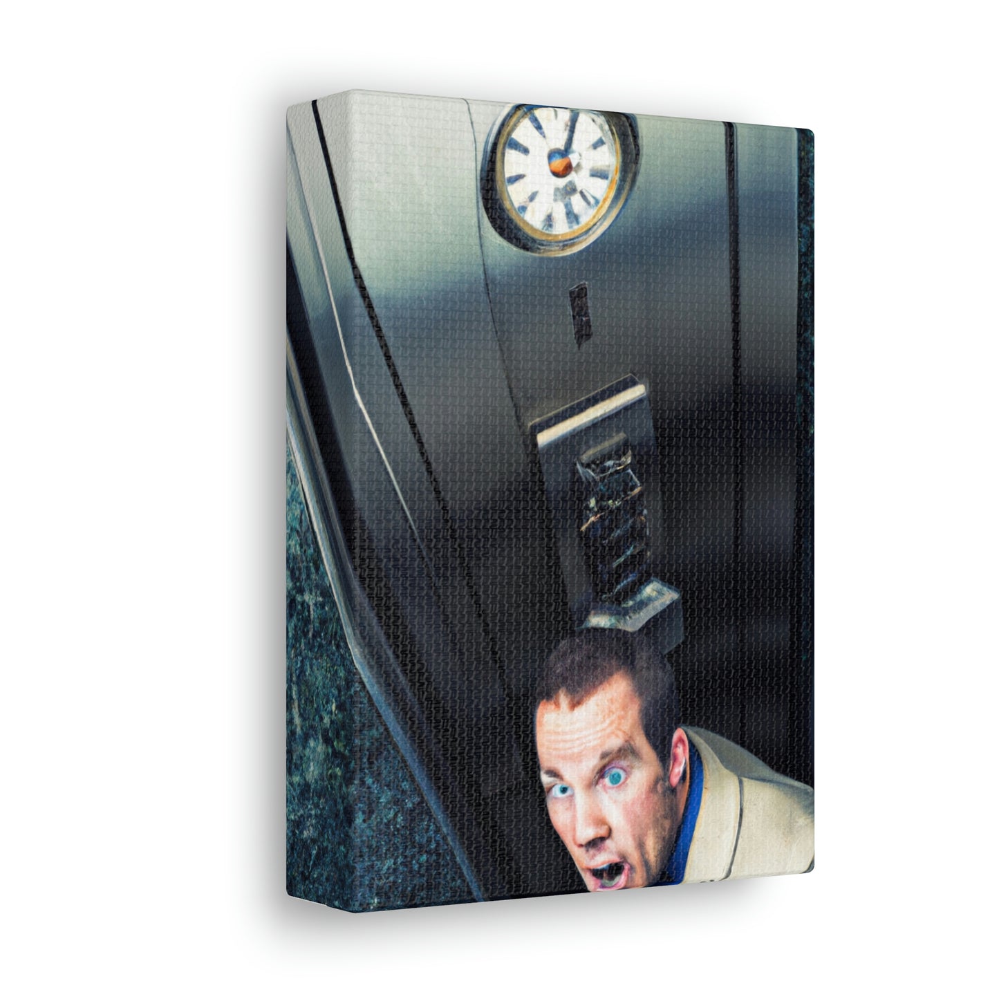 "Tick Tock - Trapped in an Elevator" - The Alien Canva