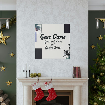 "Deck the Halls of Self-Care: A Holiday Guide to Caring for You" - Canvas