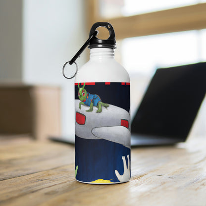 Rescuing the Alien: A Race Against Time - The Alien Stainless Steel Water Bottle