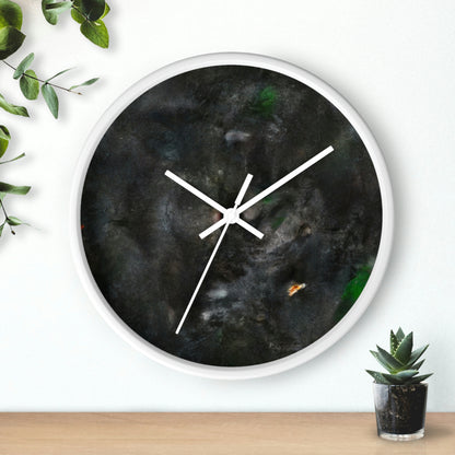 "Un parpadeo solitario en la oscuridad" - El reloj de pared alienígena