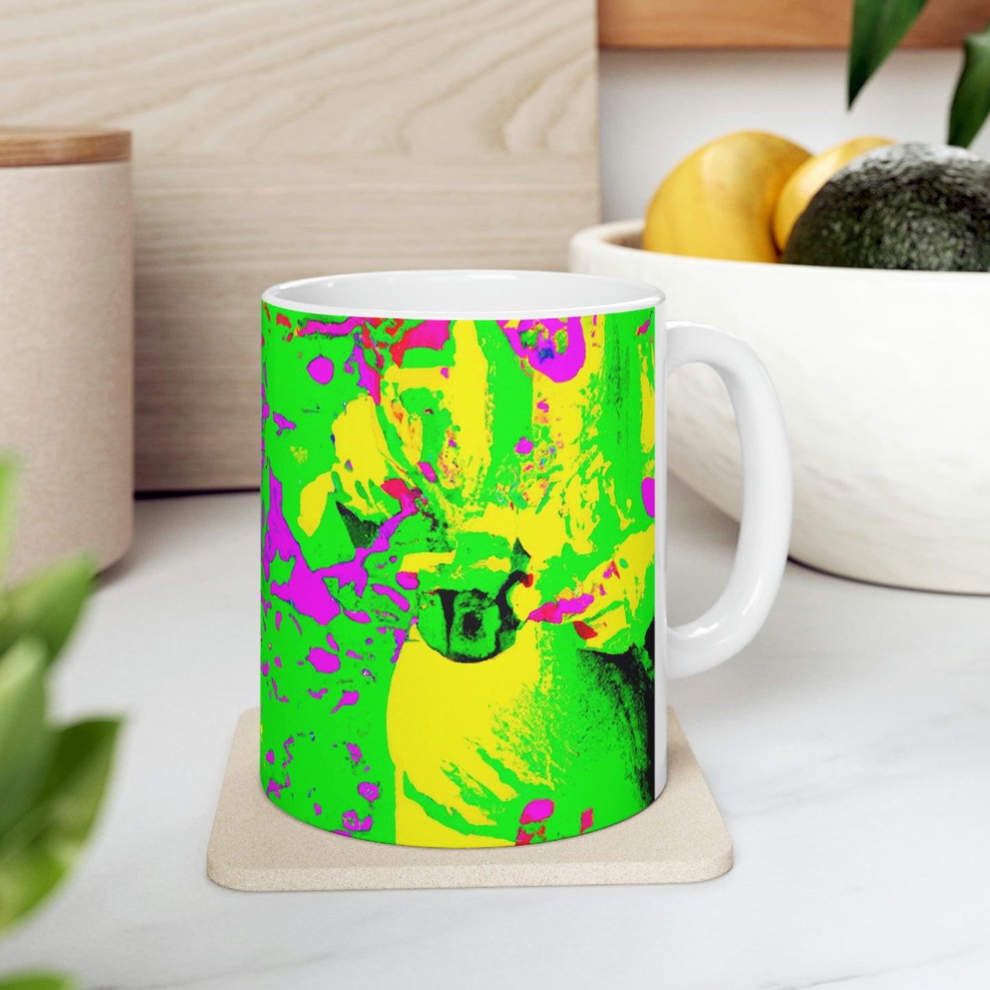 "A Witch's Garden Spellbook" - The Alien Ceramic Mug 11 oz