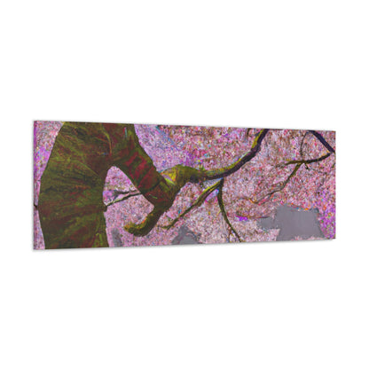 "A Moment of Calm Beneath the Cherry Blossoms" - The Alien Canva