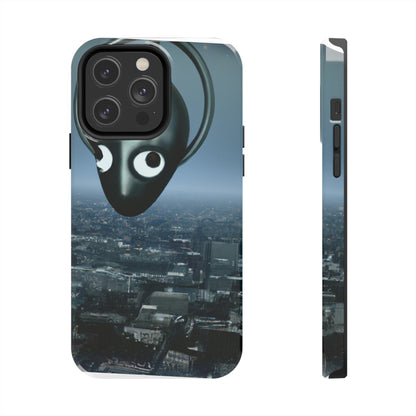 "A Distant Spark: An Alien's Search for Sanctuary in the City." - The Alien Tough Phone Cases