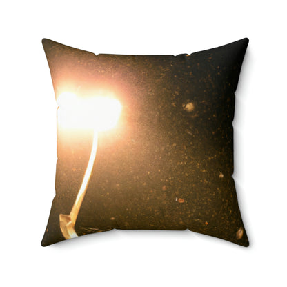 Winter's Lonely Lullaby - The Alien Square Pillow