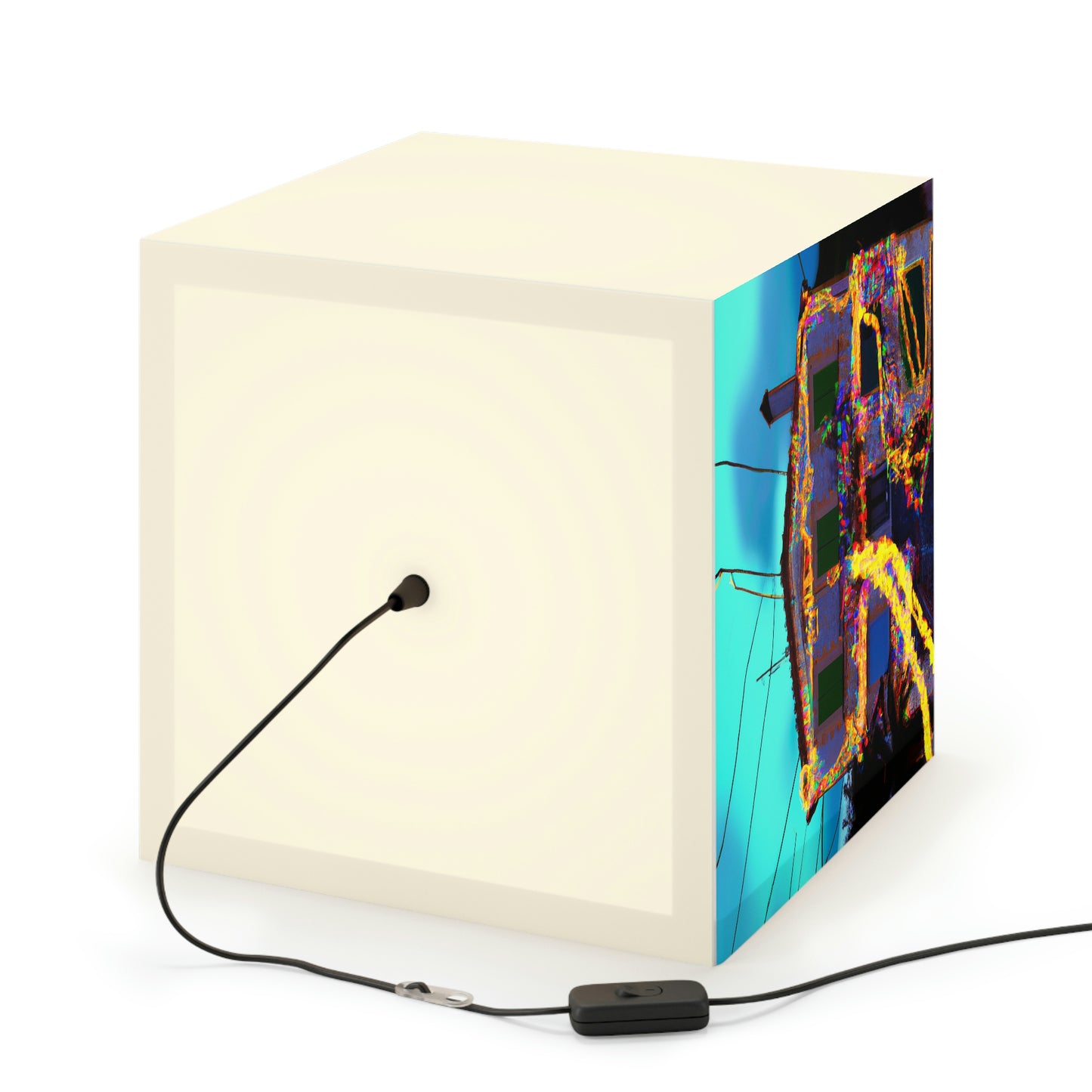 "Magical Illumination: A Summer Solstice Surprise" - The Alien Light Cube Lamp