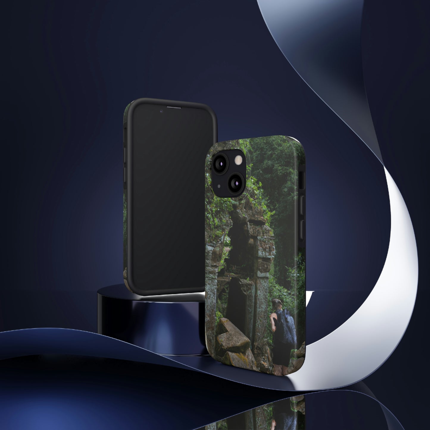 Exploring the Forgotten Temple in the Jungle - The Alien Tough Phone Cases