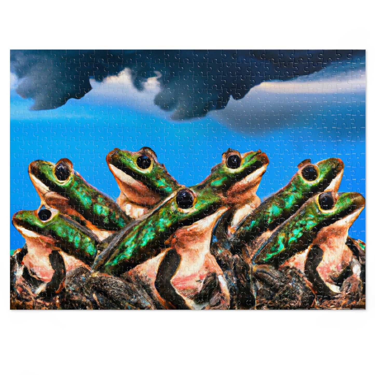 "A Frog Chorus in the Thunderstorm" - The Alien Jigsaw Puzzle