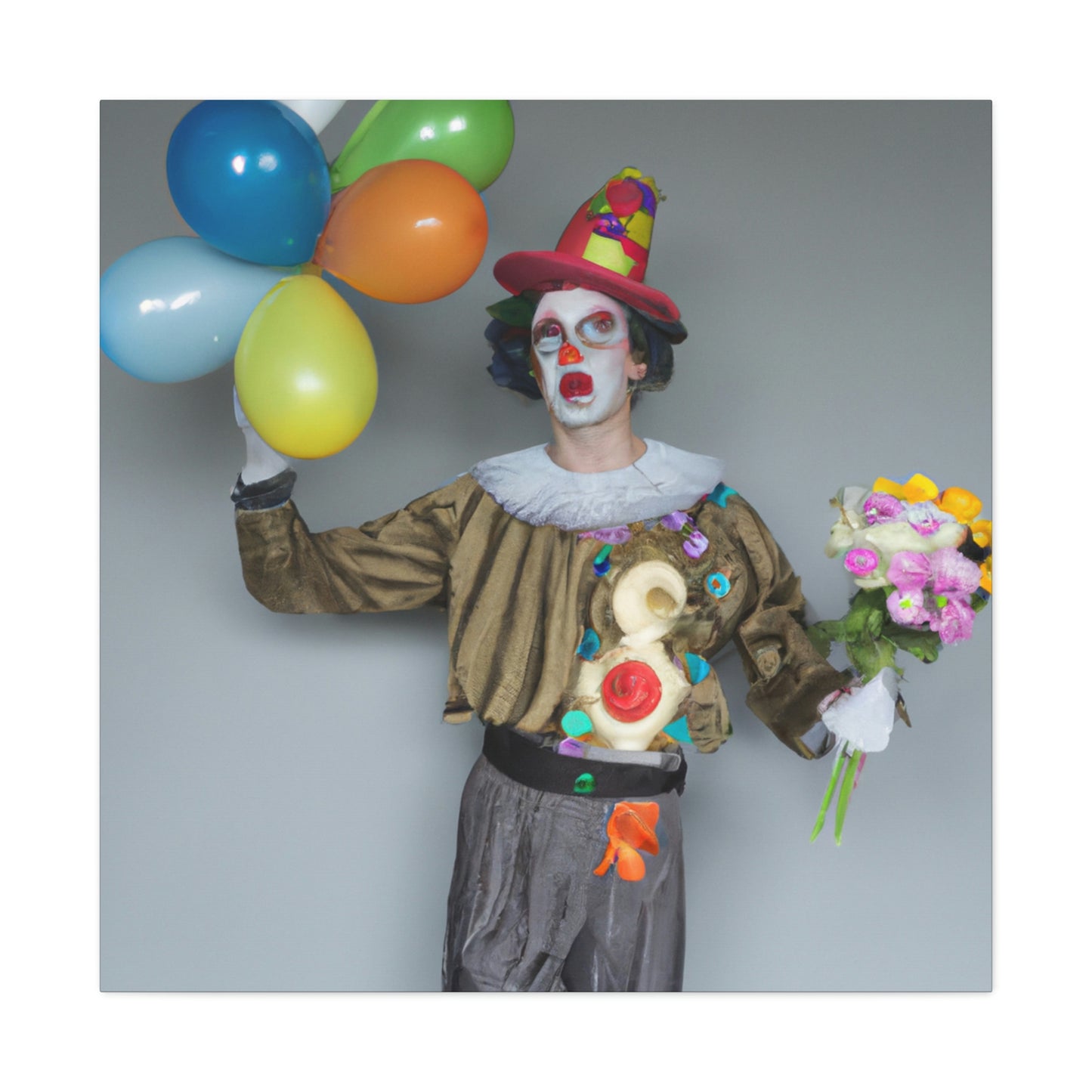 "Clowning Around with Balloons" - The Alien Canva