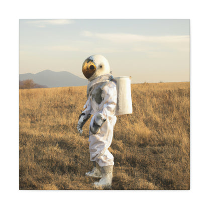 "A Stranded Astronaut's Journey Home" - The Alien Canva