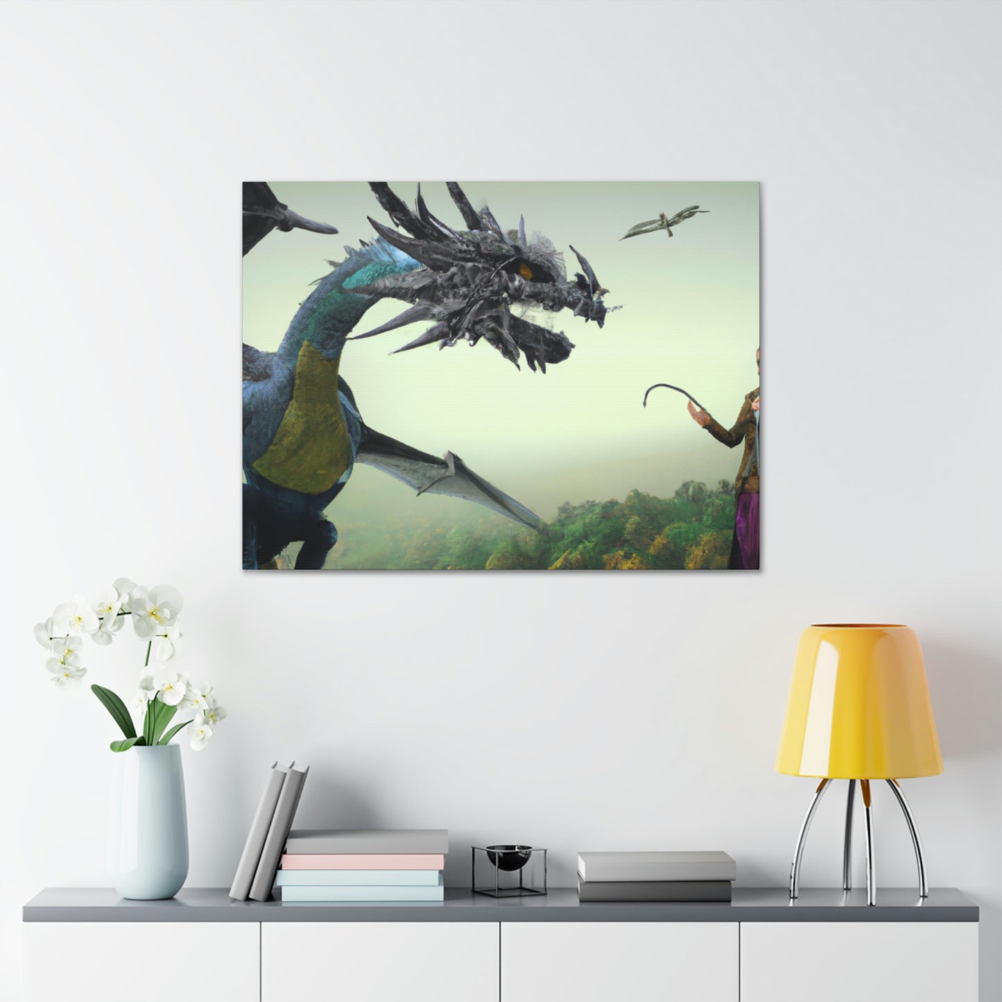 "The Dragon's Demand" - The Alien Canva