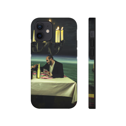 "A Beacon of Romance: An Intimate Candlelit Dinner in a Forgotten Lighthouse" - The Alien Tough Phone Cases