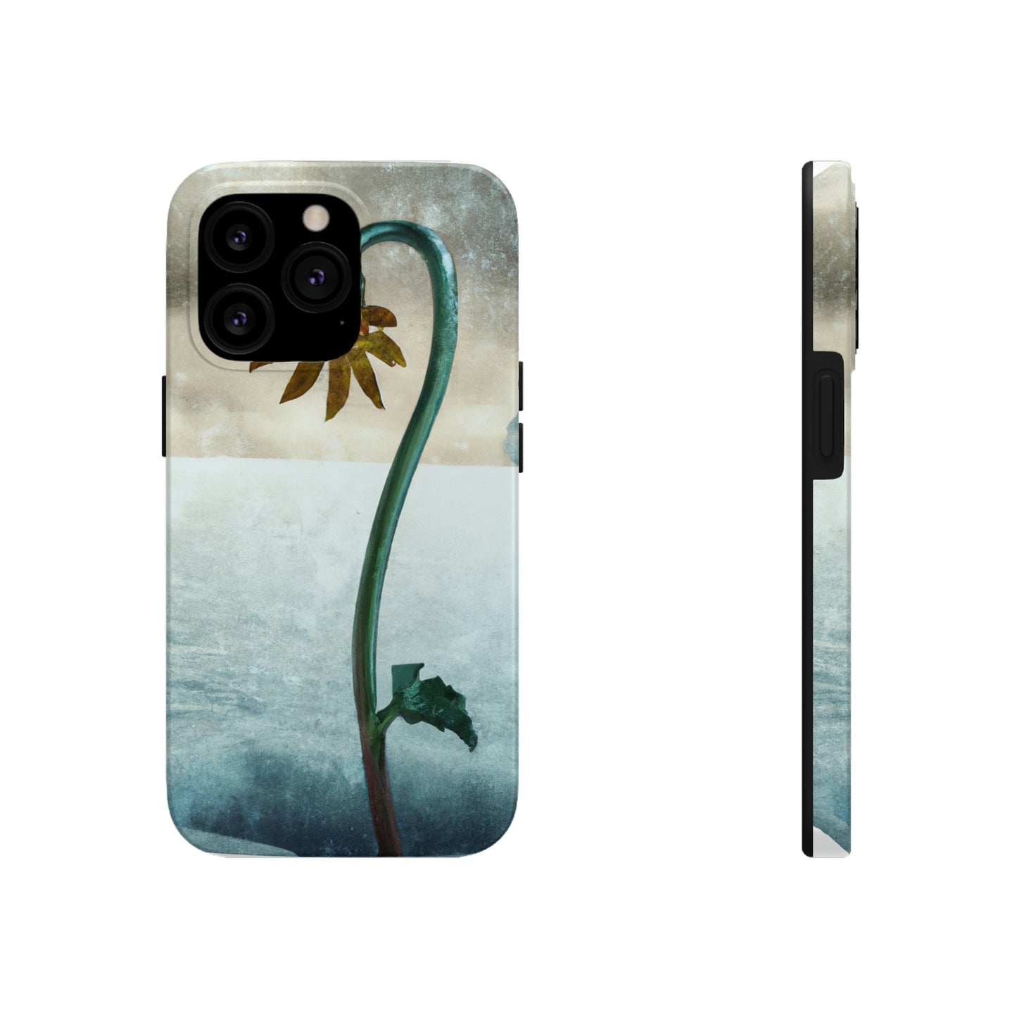 "Fighting the Frost: A Flower's Story" - The Alien Tough Phone Cases