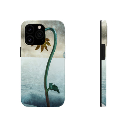 "Fighting the Frost: A Flower's Story" - Die Alien Tough Phone Cases