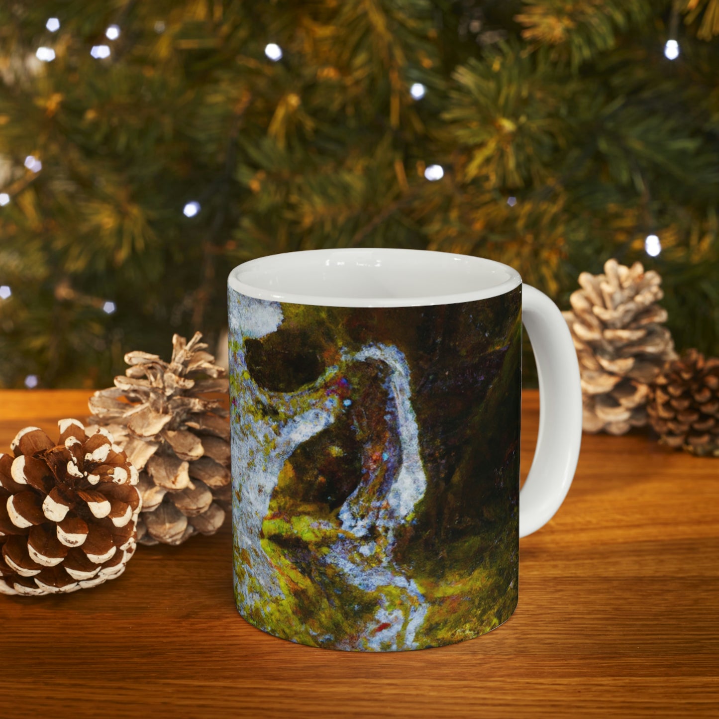 "Frozen Mystery in the Woods" - The Alien Ceramic Mug 11 oz