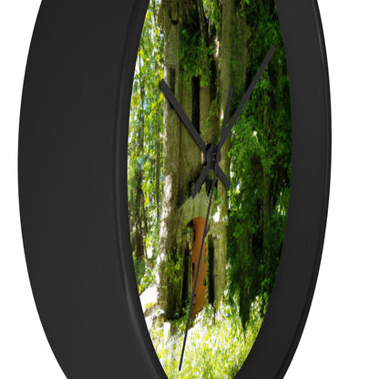 "Grandpa's Enchanted Hideaway" - The Alien Wall Clock