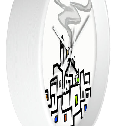 The City In The Mist - The Alien Wall Clock