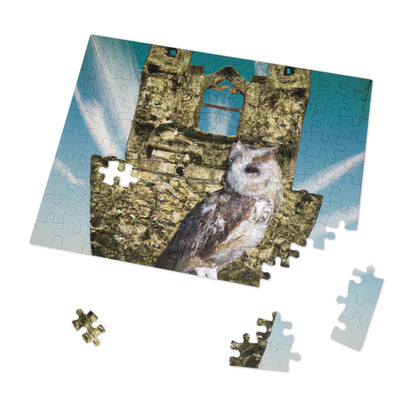 "A Sentinal Among Ruins: An Unstirred Owl's Perch" - The Alien Jigsaw Puzzle