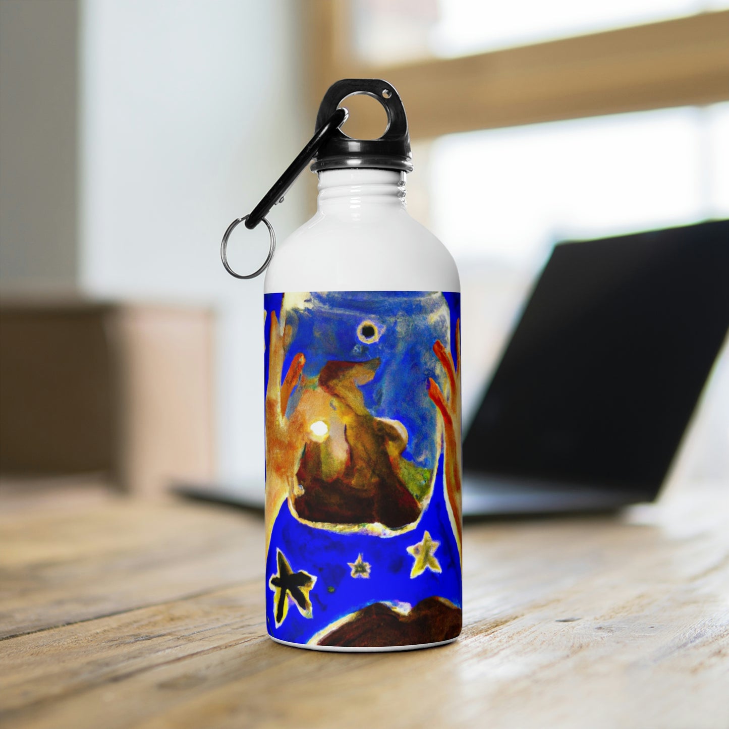 "A Jarful of Stardust" - The Alien Stainless Steel Water Bottle