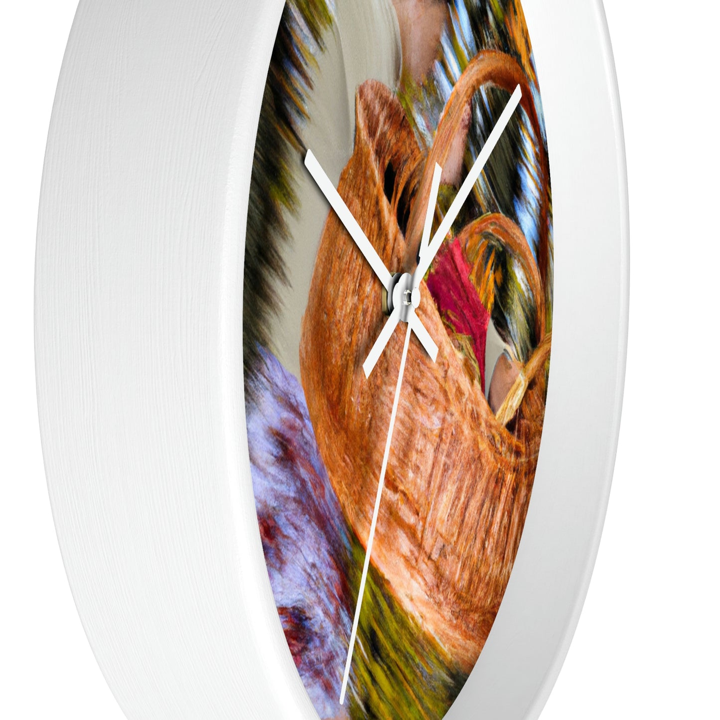 "Autumn Picnic in the Forest" - The Alien Wall Clock