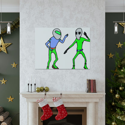 "Inter-Galactic Groovin'!" - The Alien Canva