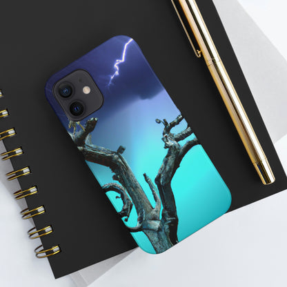 "Alone Against the Storm" - The Alien Tough Phone Cases