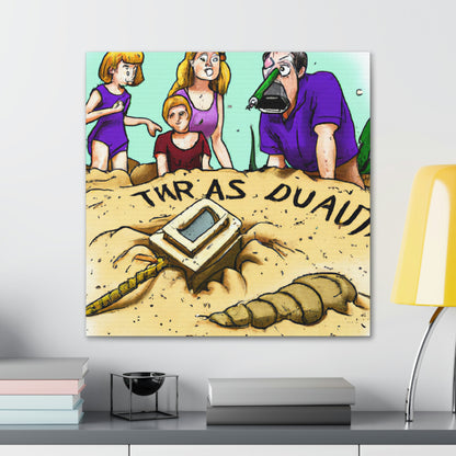 "La misteriosa reliquia de las vacaciones junto al mar" - The Alien Canva