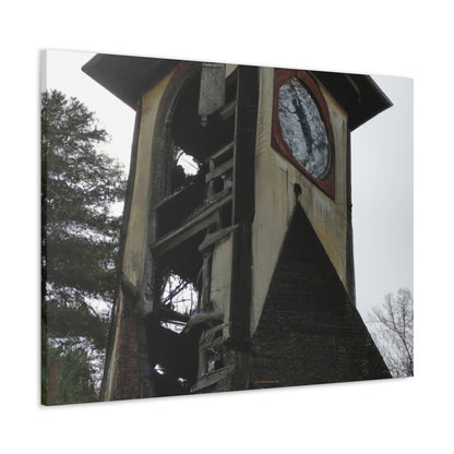 "The Forgotten Clocktower" - The Alien Canva