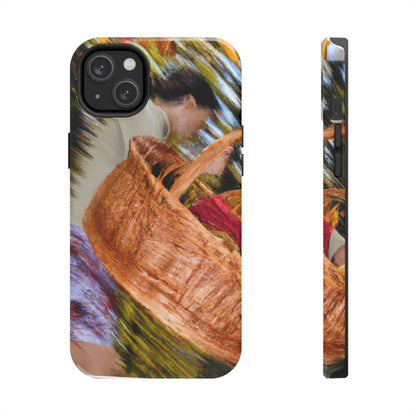 „Herbstpicknick im Wald“ – The Alien Tough Phone Cases