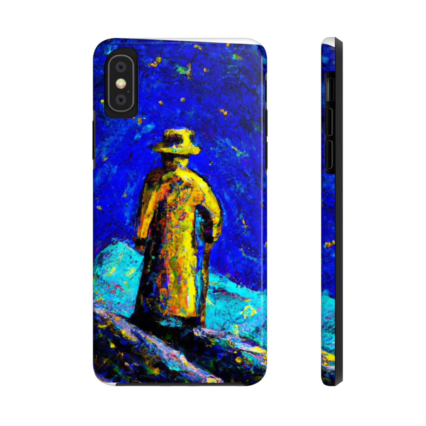 "Lone Mage on the Frozen Summit" - The Alien Tough Phone Cases