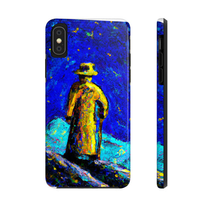 "Lone Mage on the Frozen Summit" - The Alien Tough Phone Cases