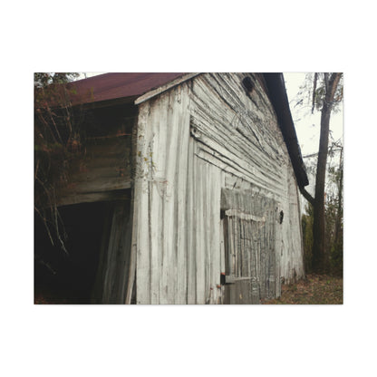 "Mysteries of the Antiquated Barn" - The Alien Canva