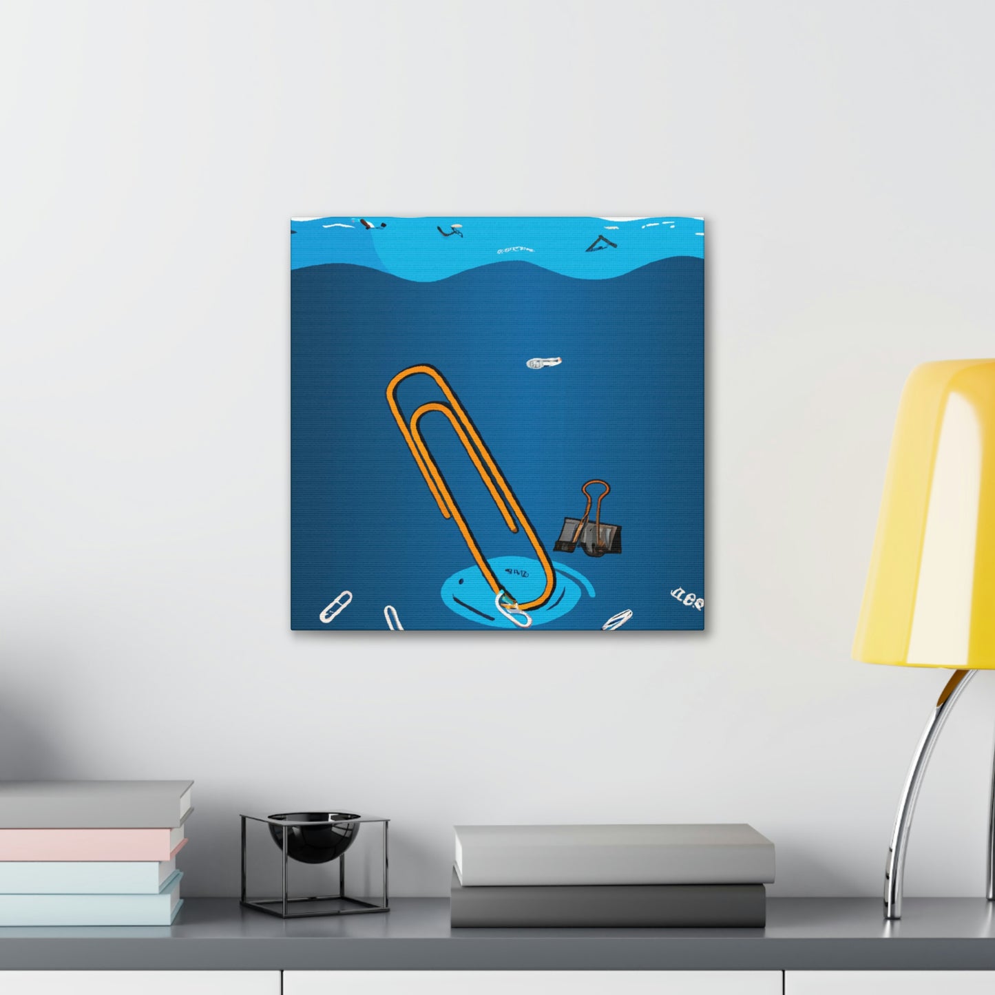 "A Paperclip Against the Tide: Escaping a Sinking Submarine" - The Alien Canva