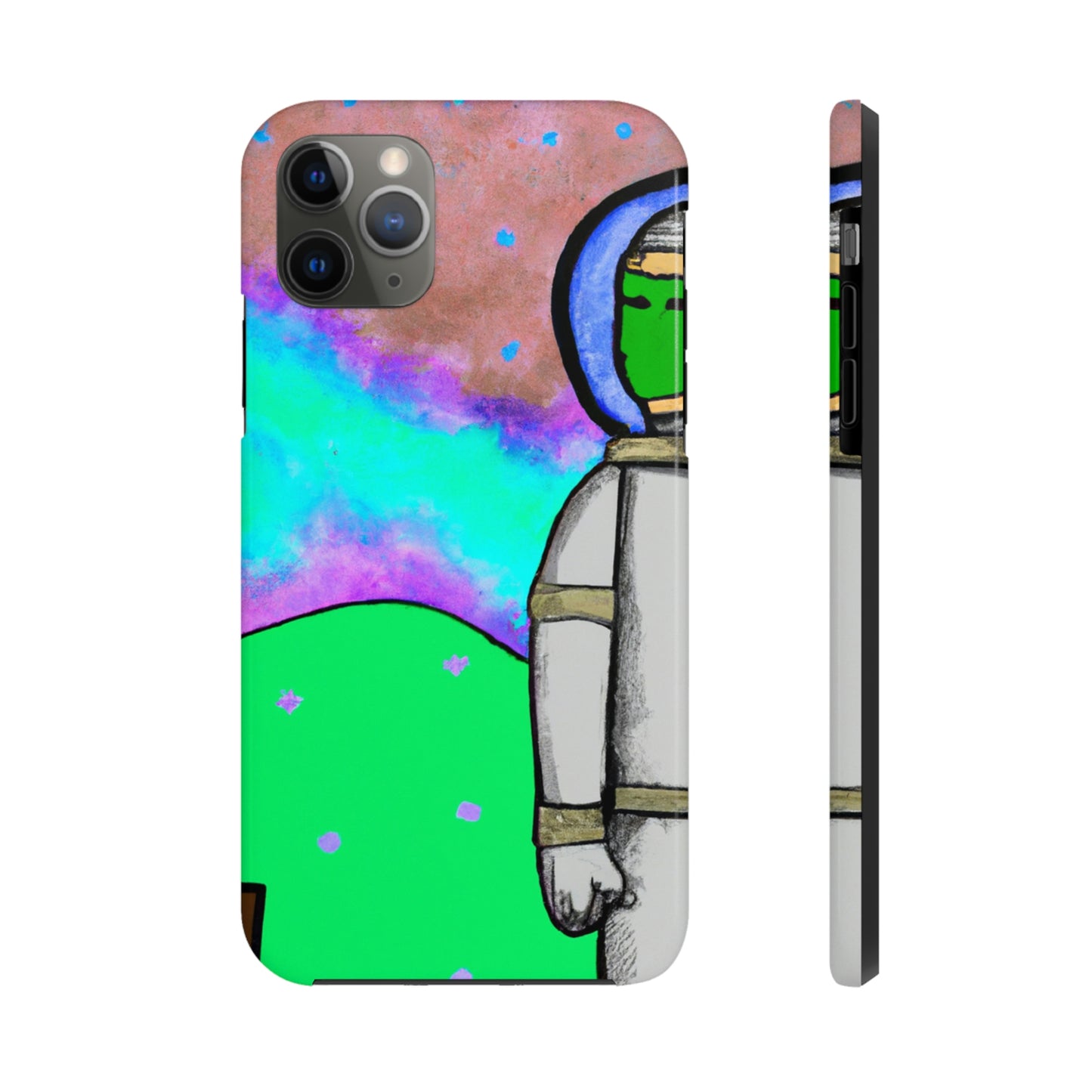 "Alleine im Alien-Himmel" - Die Alien Tough Phone Cases