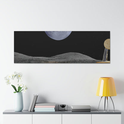 "Reise zum Mond - Erkundung einer Mondlandung" - The Alien Canva